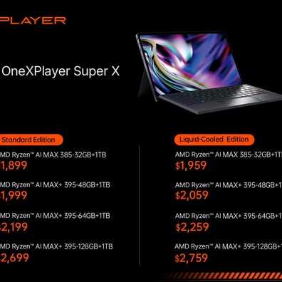 OneXPlayer Super X Tablet Meluncur di Kickstarter: Kekuatan Desktop dalam Bentuk 2-in-1, Mulai dari $1,899