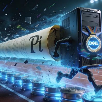 เซิร์ฟเวอร์ Dell ทำลายสถิติคำนวณค่า Pi ชี้ให้เห็นการเปลี่ยนแปลงของจุดคอขวดในการประมวลผล