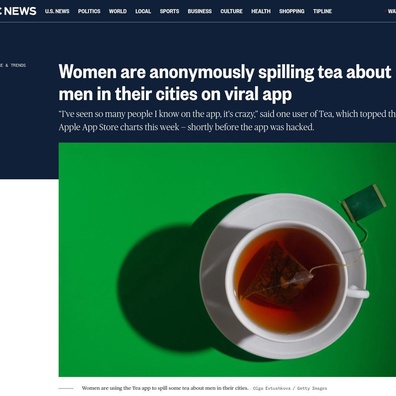 Aplikasi Kencan Tea Mengalami Pelanggaran Data Besar, 72.000 Foto Pengguna Bocor ke 4chan