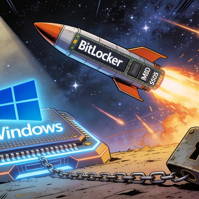 Microsoft's New Hardware-Accelerated BitLocker Promises to Double NVMe Speeds, But Requires Unreleased CPUs
