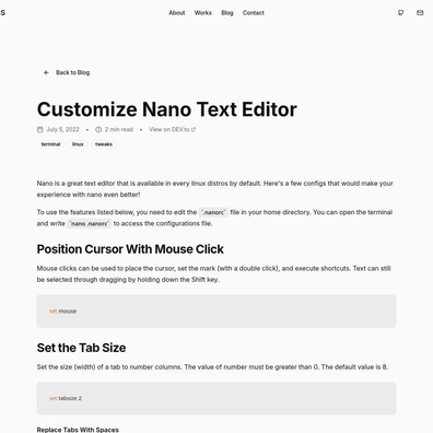 Kekuatan Tersembunyi Nano: Pengguna Menemukan Fitur Kustomisasi Lanjutan di Editor Linux Default