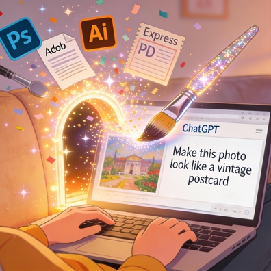 ChatGPT ผนวกรวม Adobe Photoshop, Acrobat และ Express ฟรี! แก้ไขไฟล์ในแชทได้เลย