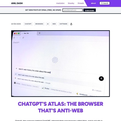 Pelayar Atlas OpenAI Cecuskan Kebimbangan Privasi dan Keselamatan dalam Komuniti Teknologi