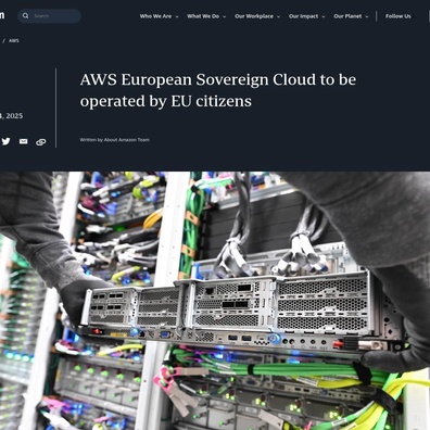 AWS European Sovereign Cloud เผชิญความสงสัยเรื่องความเป็นอิสระที่แท้จริงจากการควบคุมของสหรัฐฯ