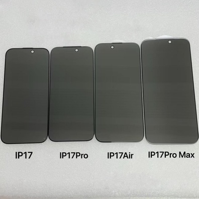 Miếng Dán Màn Hình iPhone 17 Air Bị Rò Rỉ Tiết Lộ Vị Trí Camera Bất Thường Ở Bên Trái Do Thiết Kế Siêu Mỏng