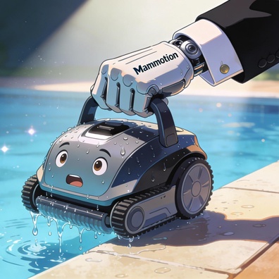 Mammotion's Spino S1 Pro Pool Cleaner: A Robot That Climbs Out of the Water to Charge
