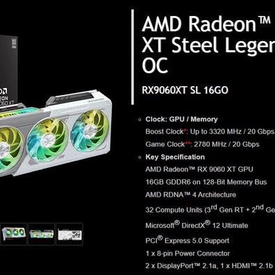 Kad Grafik AMD Radeon RX 9060 XT Muncul di Peruncit AS dengan Harga Bermula Dolar Amerika 319