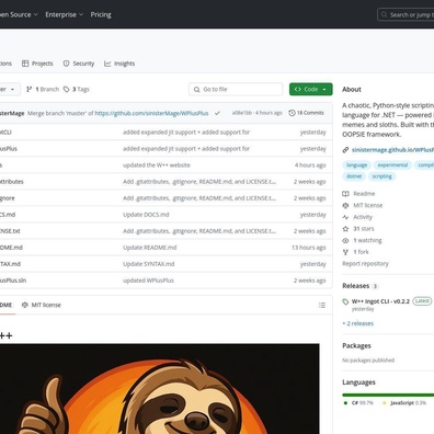 W++ プログラミング言語が33,000ダウンロード後に VSCode Marketplace から削除、コミュニティで議論を呼ぶ