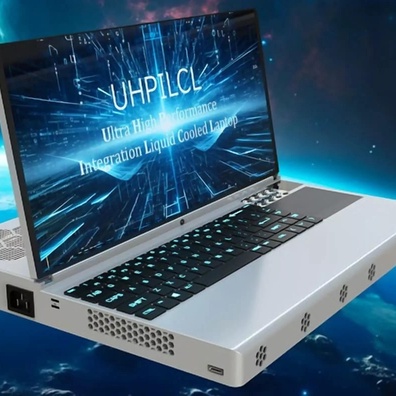 Laptop Chơi Game Cực Đoan Tích Hợp RTX 5090 Dành Cho Máy Tính Để Bàn và Tản Nhiệt Nước Trong Gói 5kg