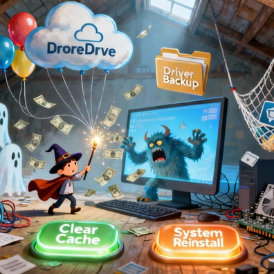 เพิ่มประสิทธิภาพ Windows 11: วิธีล้างแคชและสร้างระบบสำรองไดรเวอร์อัตโนมัติ