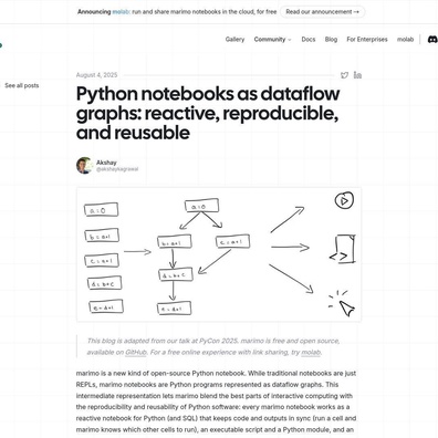 Marimo Notebook Users Report Mixed Results with Reactive Execution Model