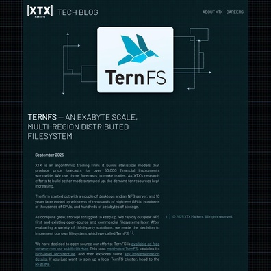 TernFS Hadapi Tantangan Teknis Meski Capai Skala 600PB
