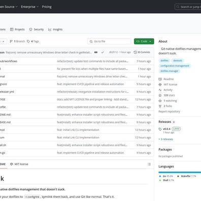 Developers Debate Dotfile Management Approaches as New Tool Lnk Challenges Established Methods