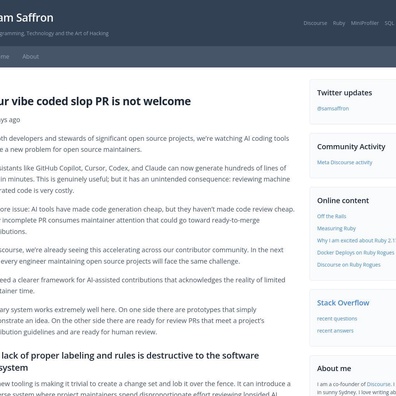 โค้ดที่สร้างจาก AI ท่วมทะลัก สร้างวิกฤติการรีวิวให้ผู้ดูแลโอเพนซอร์ส
