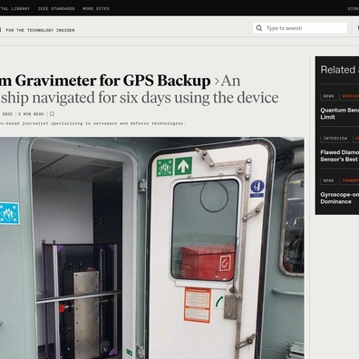 Quantum Gravimeter Berjaya Menavigasi Kapal Selama 354 Jam Tanpa GPS, Mencetuskan Perdebatan Mengenai Sistem Navigasi Alternatif