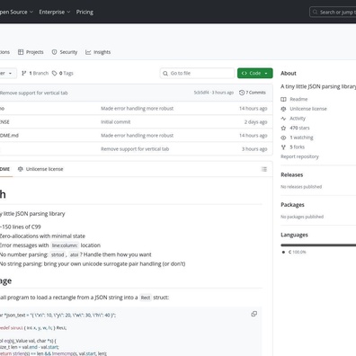 Parser JSON Kecil Berbahasa C Memicu Perdebatan tentang Keamanan vs Kesederhanaan dalam Library Open Source