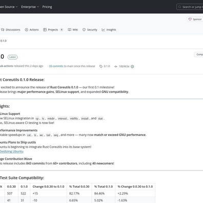 นักพัฒนา Rust ยังคงหลีกเลี่ยงเวอร์ชัน 1.0 แม้จะใช้งานจริงในระบบโปรดักชัน