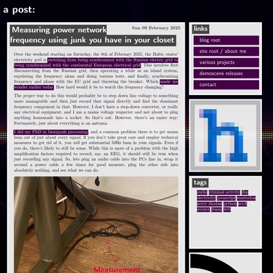 DIY 電網監控使用音響設備捕捉 European 網路同步化