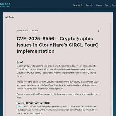 Lỗ hổng trong Thư viện Mã hóa của Cloudflare khơi mào tranh luận về hiệu quả của chương trình thưởng cho lỗi bảo mật