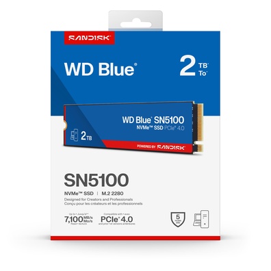 SSD SanDisk WD Blue SN5100 ra mắt với hiệu suất tăng 30% nhưng giá tăng 22-36%