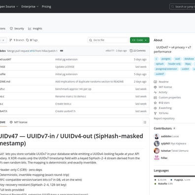 Perpustakaan UUIDv47 Mencetuskan Perdebatan Mengenai Privasi Timestamp vs Ketelusan API