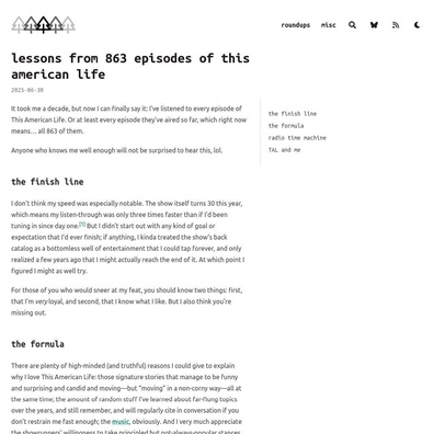 การเดินทาง 30 ปีของ This American Life จุดประกายการถ่ายเถียงเรื่องการเป็นตัวแทนในสื่อสมัยใหม่
