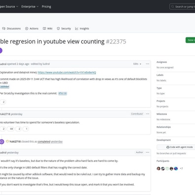 Kiraan Tontonan YouTube Menurun Disebabkan Penapis Privasi Ad Blocker Menyekat Endpoint Penjejakan