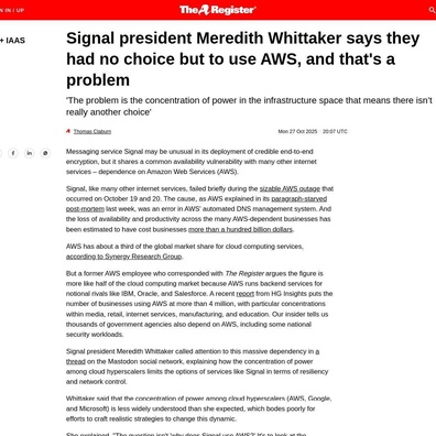 Dilema AWS Signal Cetuskan Debat Mengenai Monopoli Awan dan Kemerdekaan Infrastruktur