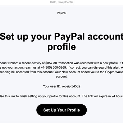 Kampanye Phishing PayPal Canggih Menargetkan 434 Juta Pengguna dengan Penipuan Profil Akun