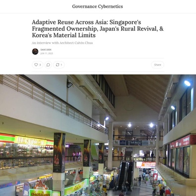 Singapore's Strata Malls Create Uncurated Retail Havens as Fragmented Ownership Blocks Redevelopment
