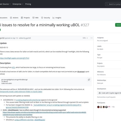uBlock Origin Lite Kini Tersedia untuk Safari di macOS dan iOS melalui TestFlight