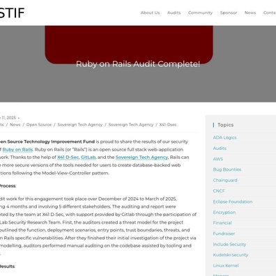 Ruby on Rails Security Audit Reveals Surprisingly Few Vulnerabilities, Sparks Debate Over Framework Choice