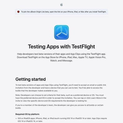 uBlock Origin Lite Beta Kini Tersedia untuk Safari di iOS dan macOS