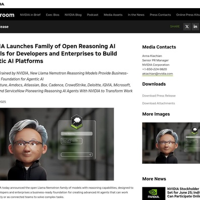 NVIDIA Phát Hành Các Mô Hình OpenReasoning-Nemotron Được Chưng Cất Từ DeepSeek R1