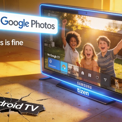 Samsung ได้สิทธิ์แอป Google Photos บนทีวีแบบพิเศษ ข้ามแพลตฟอร์ม Android TV