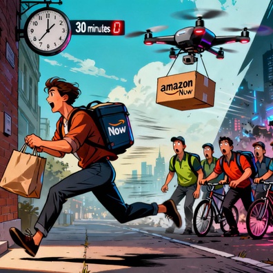 Amazon Now Luncurkan Pilot Pengiriman 30 Menit, Bersaing dengan Instacart dan DoorDash