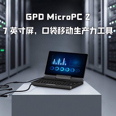 GPD MicroPC 2 が6年の空白期間を経て復活、7インチ1080pディスプレイと Intel N250 プロセッサーを搭載