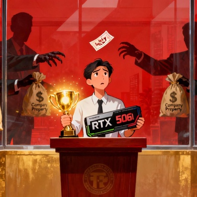 เด็กฝึกงานลาออก หลังบริษัทเรียกร้องให้มอบการ์ดจอ Nvidia RTX 5060 ที่ถูกรางวัลระหว่างเดินทางปฏิบัติงาน