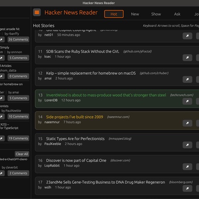 Pembaca Hacker News Berbasis Rust Memicu Diskusi Tentang Klien Berita Kustom