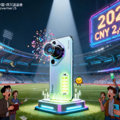 荣耀500系列正式发布:搭载2亿像素相机与8000mAh电池,起售价2499元