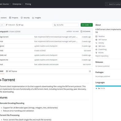 โปรเจกต์ Go-Torrent เผชิญคำถามเรื่องโค้ดที่สร้างด้วย AI และการมีส่วนร่วมของชุมชนที่น่าสงสัย