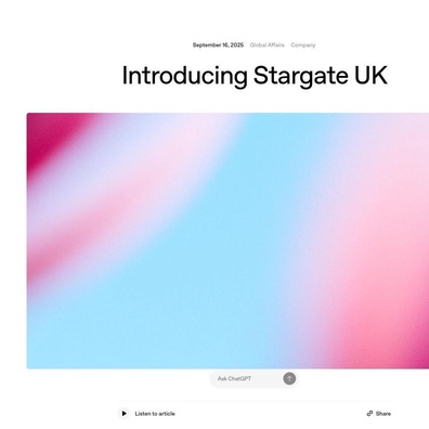 Inisiatif AI Stargate UK Menghadapi Skeptisisme Mengenai Dakwaan Kedaulatan dan Faedah Ekonomi