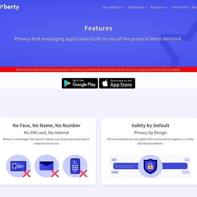 Messaging P2P Berty yang Mengutamakan Privasi Hadapi Pengawasan Komunitas Terhadap Adopsi dan Kelayakan Teknis