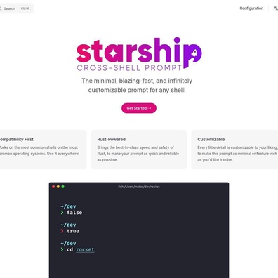 Starship Terminal Prompt จุดประกายการถ่ายเทเรื่องความเรียบง่ายเทียบกับการปรับแต่งที่เต็มไปด้วยฟีเจอร์