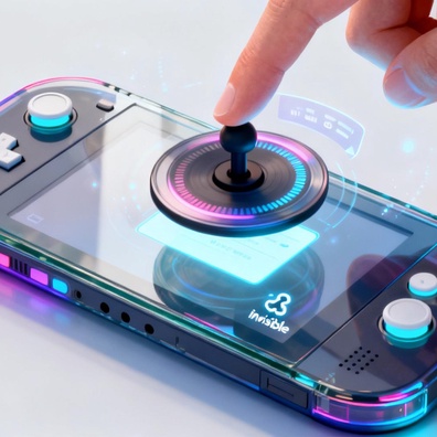 AYANEO Pocket VERT Ẩn Giấu Bàn Di Chuột Cảm Ứng Trong Thiết Kế Máy Chơi Game Retro