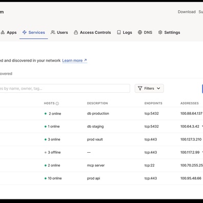 Tailscale Services เข้าสู่ช่วงเปิดเบต้า ส่งผลให้ชุมชนสำรวจความเป็นไปได้ใหม่ด้านเน็ตเวิร์ก