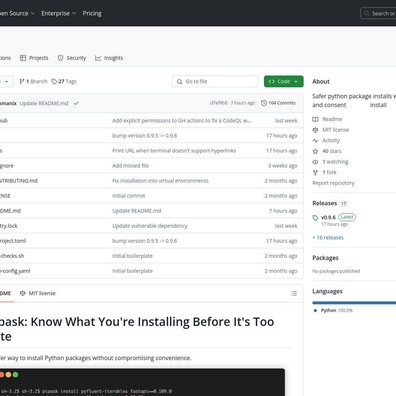 Pipask: A New Security Layer for Python Package Installation Sparks Community Discussion