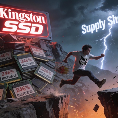 Kingston Warns of Unprecedented NAND Price Surge: Up 246% in 2025, More Hikes Expected