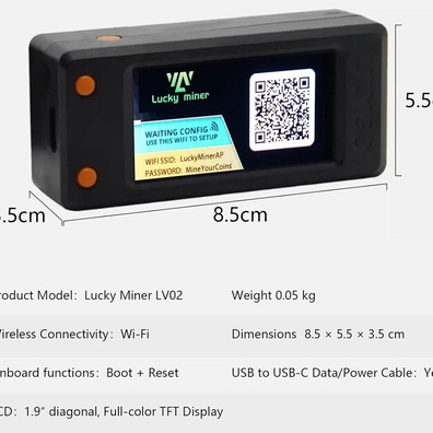 Pemacu USB Lucky Miner: Peranti Perlombongan Bitcoin Berharga $24 dengan Peluang Astronomikal 210.7 Trilion-kepada-Satu