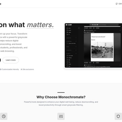 ผู้ใช้ส่วนขยายเบราว์เซอร์ Monochromate รายงานปัญหาแสงสีกะพริบเมื่อโหลดหน้าเว็บ